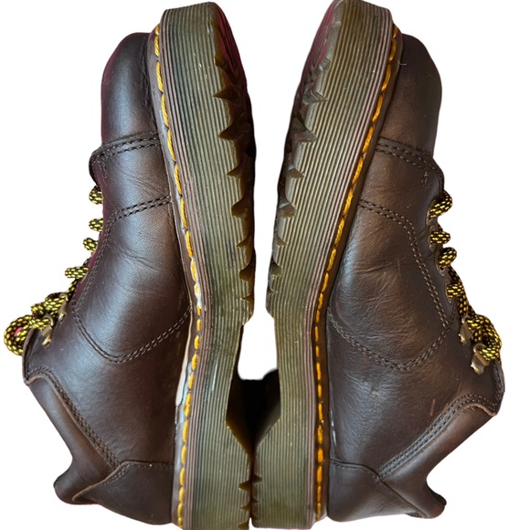 Vintage Dr Martens 8312 Grizzly Chunky Leather Lace Oxford Shoes Men US size 8 - Picture 4 of 8